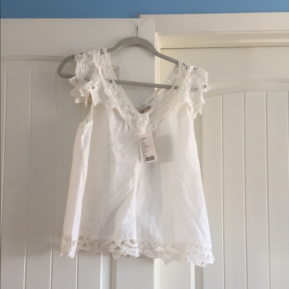 Anthropologie Tops - Lace tank top